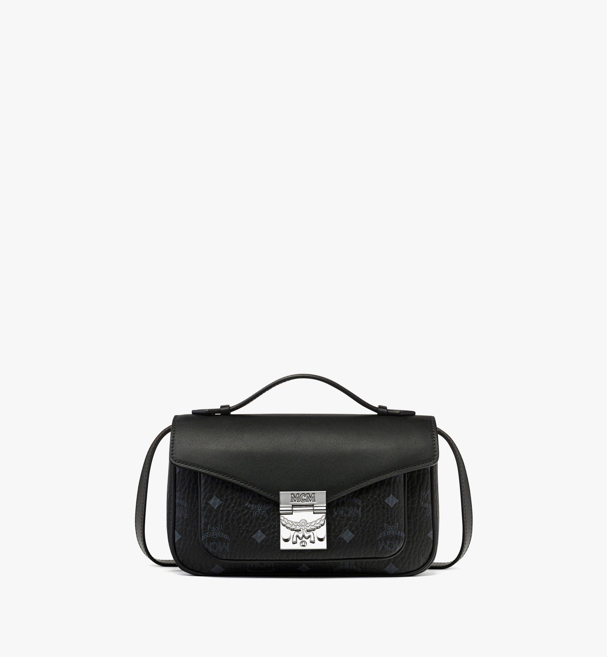 Sac à bandoulière Tracy en mélange de cuir et Visetos 1